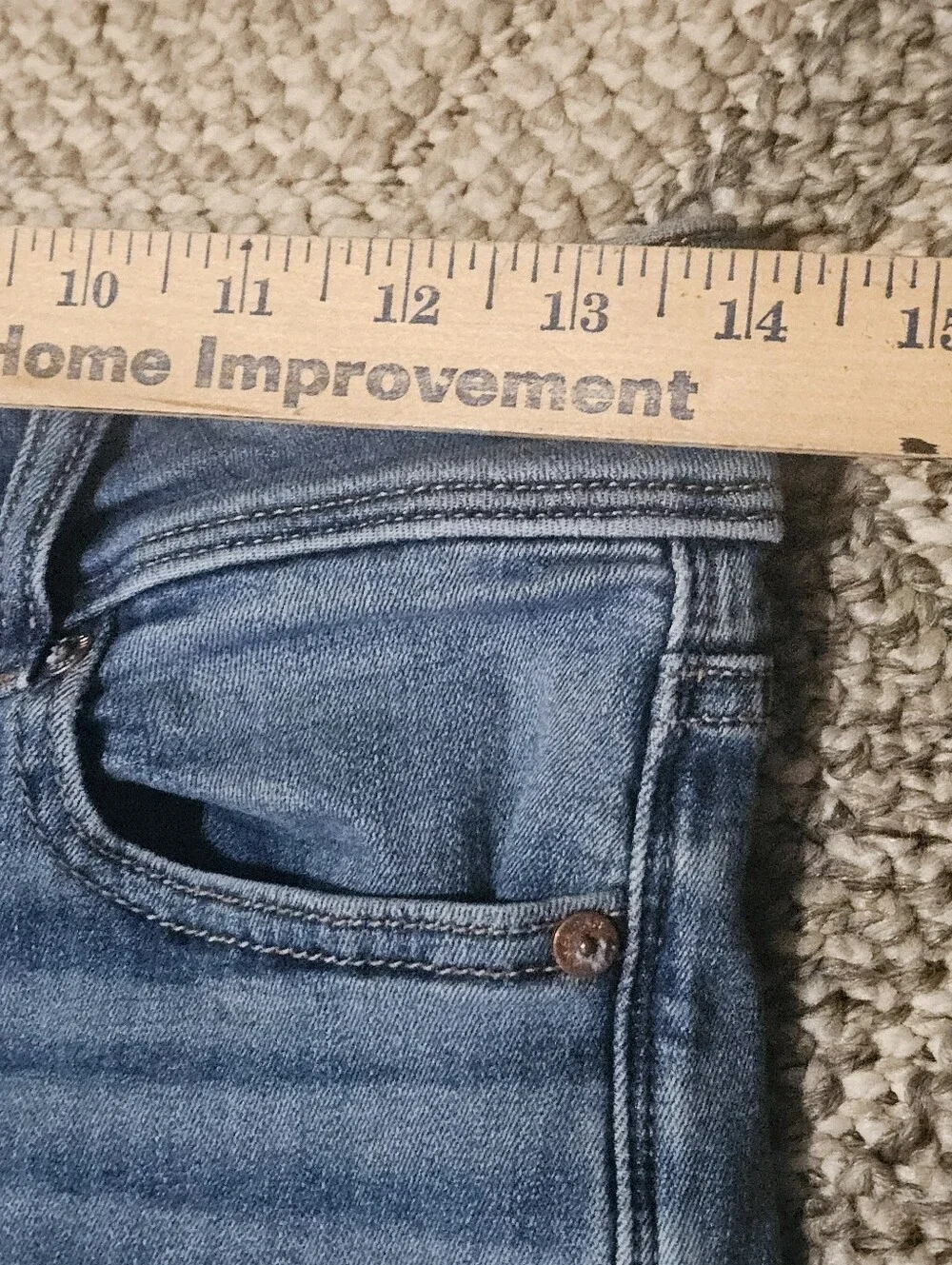American Eagle Kick Boot Bootcut Jeans Mid Rise Medium Blue Wash Flare AE 4